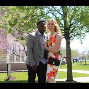 Beautiful Calvin Klein floral print dress